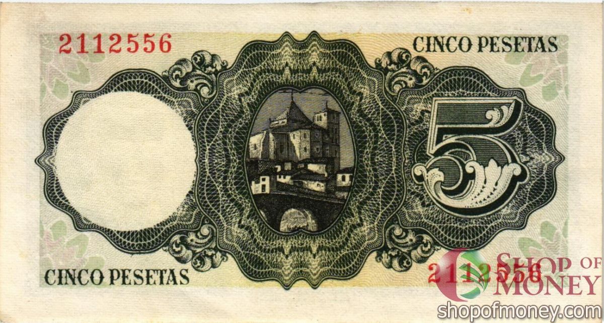 ИСПАНИЯ 5 ПЕСЕТ 2