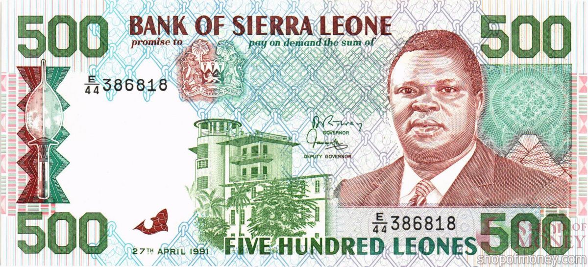 СЬЕРРА-ЛЕОНЕ 500 ЛЕОНЕ 1