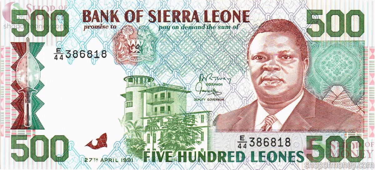 СЬЕРРА-ЛЕОНЕ 500 ЛЕОНЕ 1