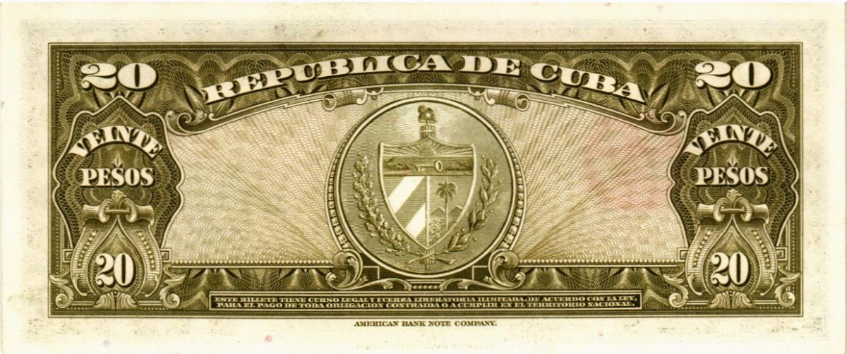КУБА 20 ПЕСО 2