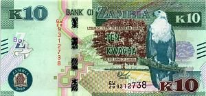 ЗАМБИЯ 10 КВАЧА 1