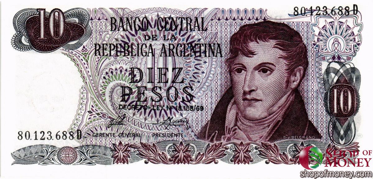 АРГЕНТИНА 10 ПЕСО 1