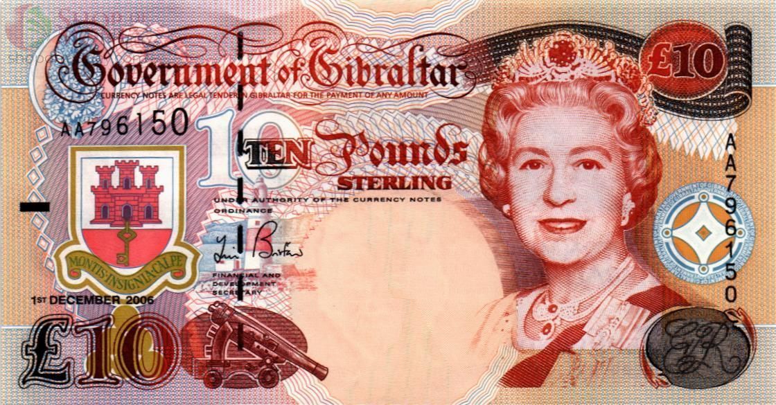 ГИБРАЛТАР 10 ФУНТОВ (-AA-) 1