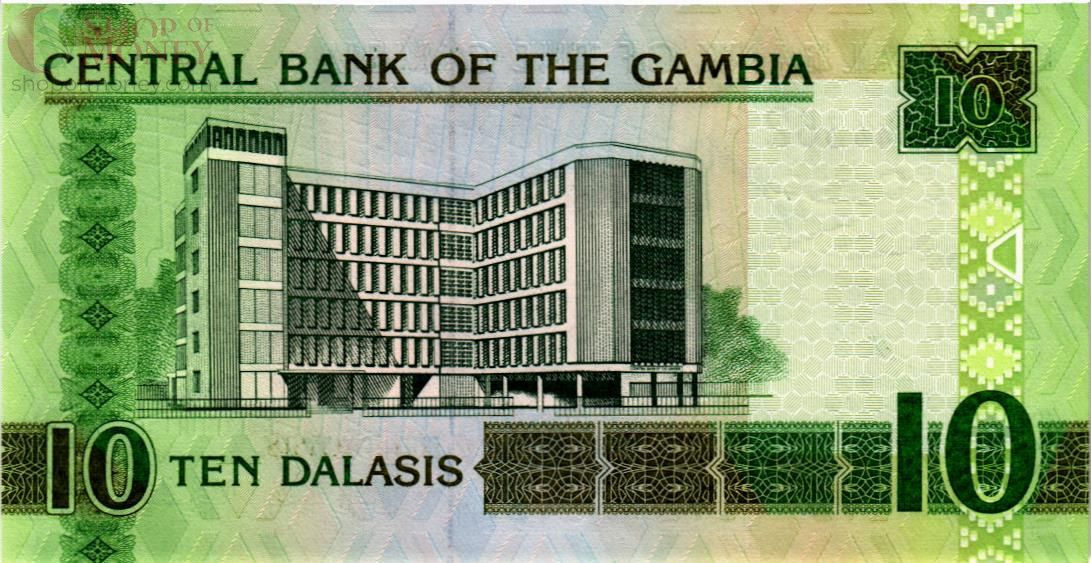 ГАМБИЯ 10 ДАЛАСИ 2