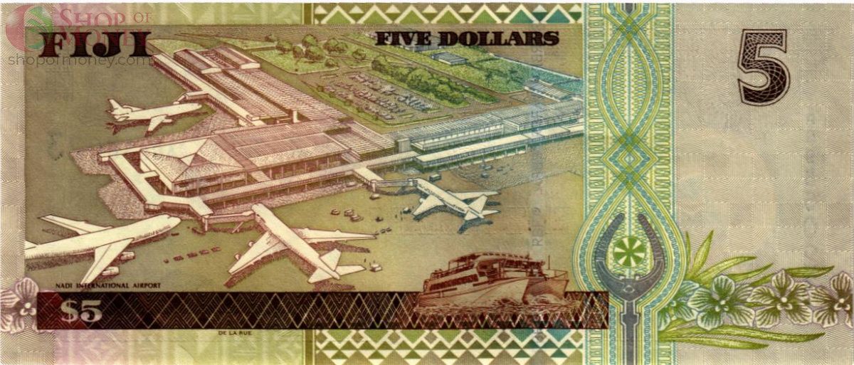 ФИДЖИ 5 ДОЛЛАРОВ 2