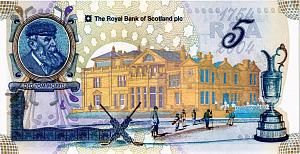 ШОТЛАНДИЯ 5 ФУНТОВ (ROYAL BANK OF SCOTLAND) 2