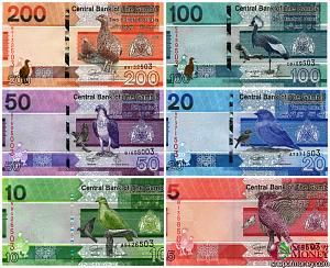 ГАМБИЯ НАБОР 5 10 20 50 100 200 ДАЛАСИ 1