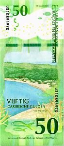 КЮРАСАО И СИНТ-МАРТЕН 50 ГУЛЬДЕНОВ 2
