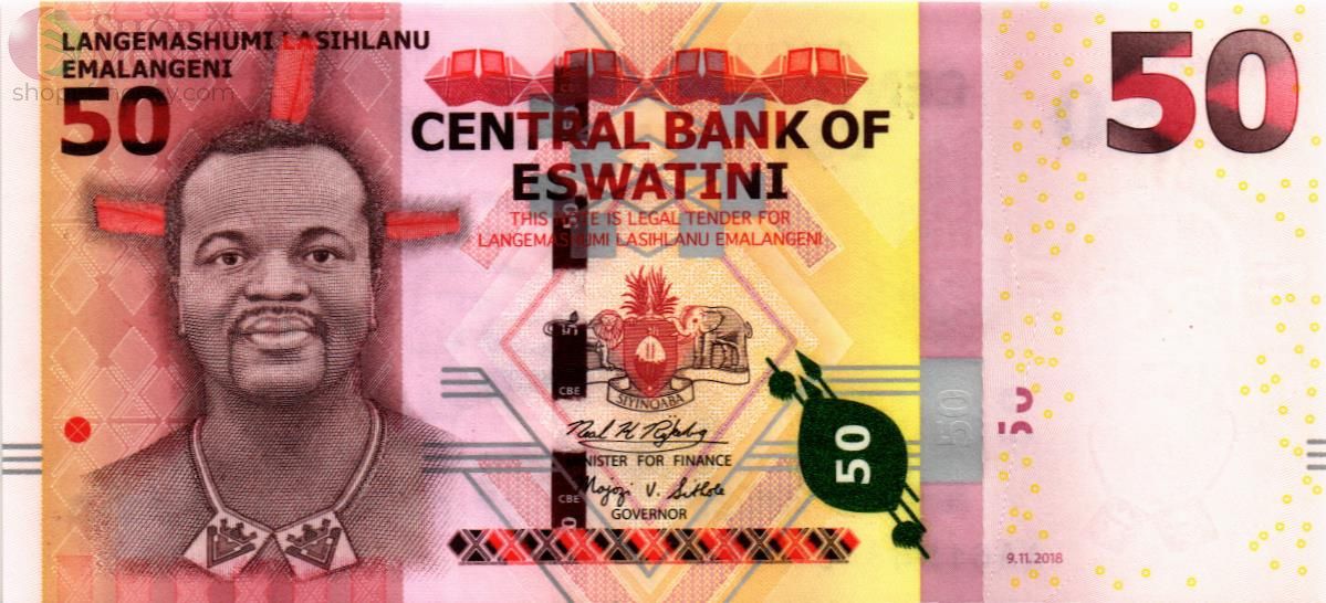 СВАЗИЛЕНД (ЭСВАТИНИ) 50 ЭМАЛАНГЕНИ 1