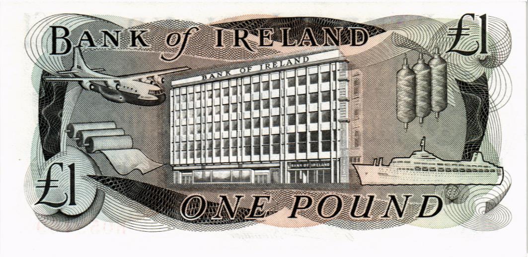 ИРЛАНДИЯ 1 ФУНТ (BANK OF IRELAND) 2