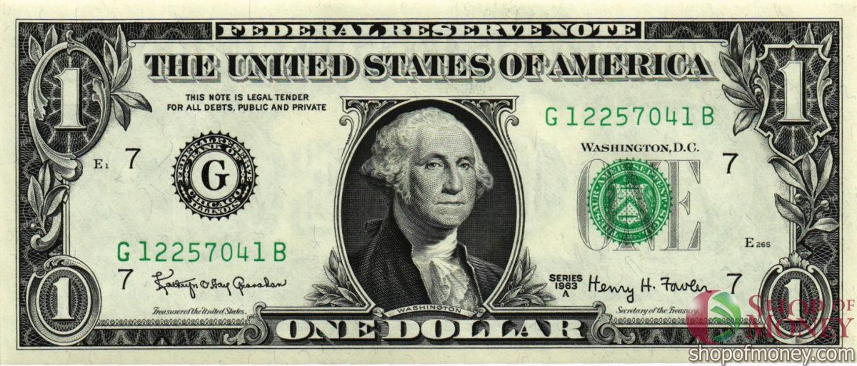 США 1 ДОЛЛАР (G-Чикаго) 1