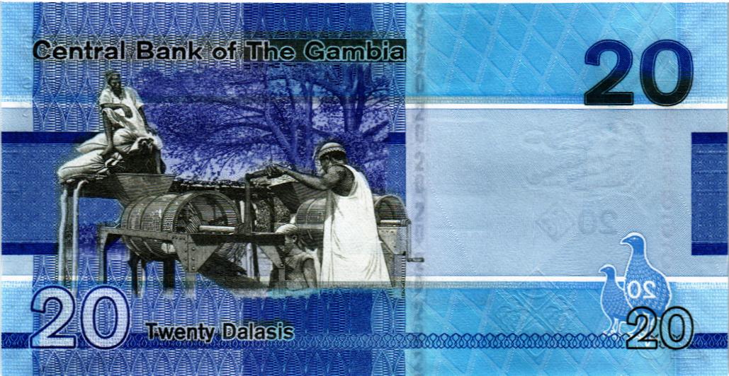 ГАМБИЯ 20 ДАЛАСИ 2