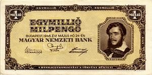 ВЕНГРИЯ 1000000 ПЕНГО 1