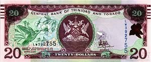 ТРИНИДАД И ТОБАГО 20 ДОЛЛАРОВ 1