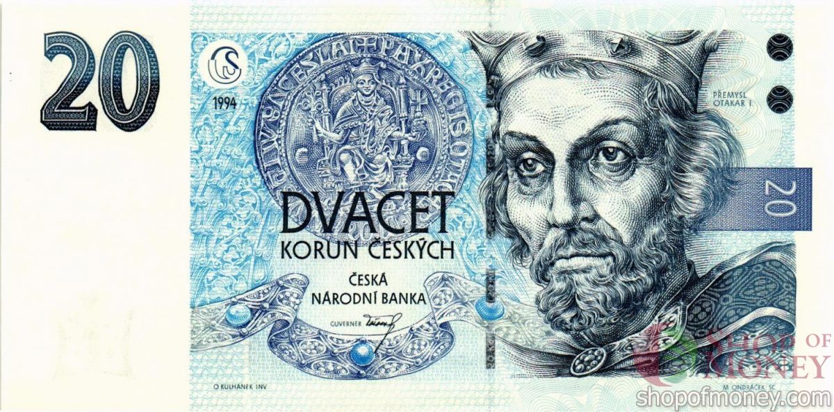 ЧЕХИЯ 20 КРОН 1