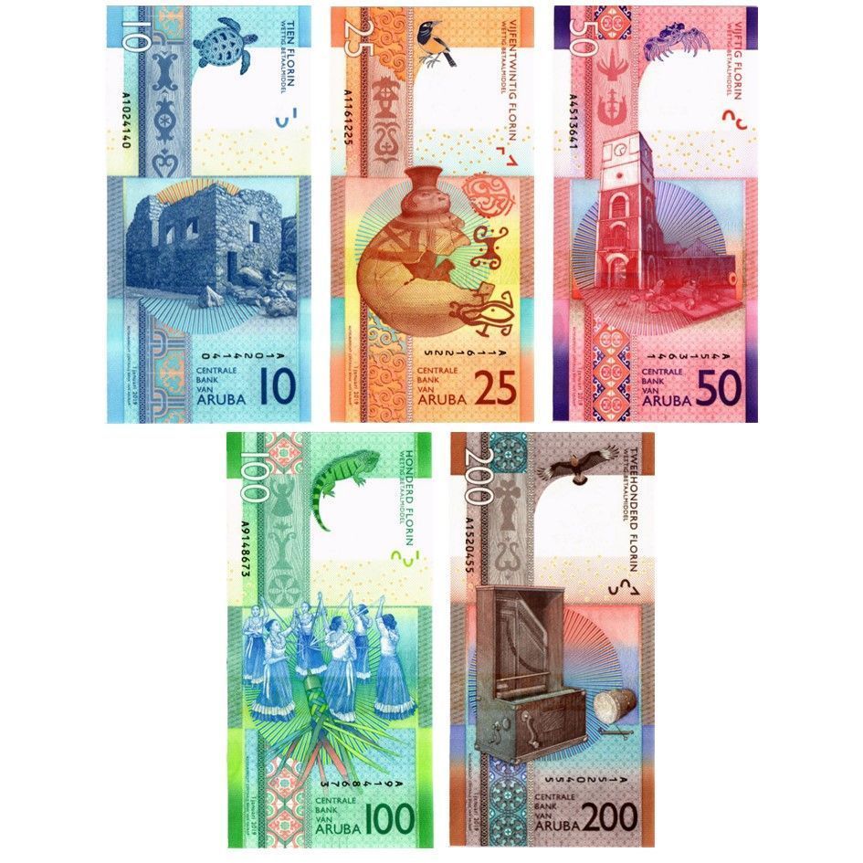 АРУБА НАБОР 10 25 50 100 200 ФЛОРИН 2