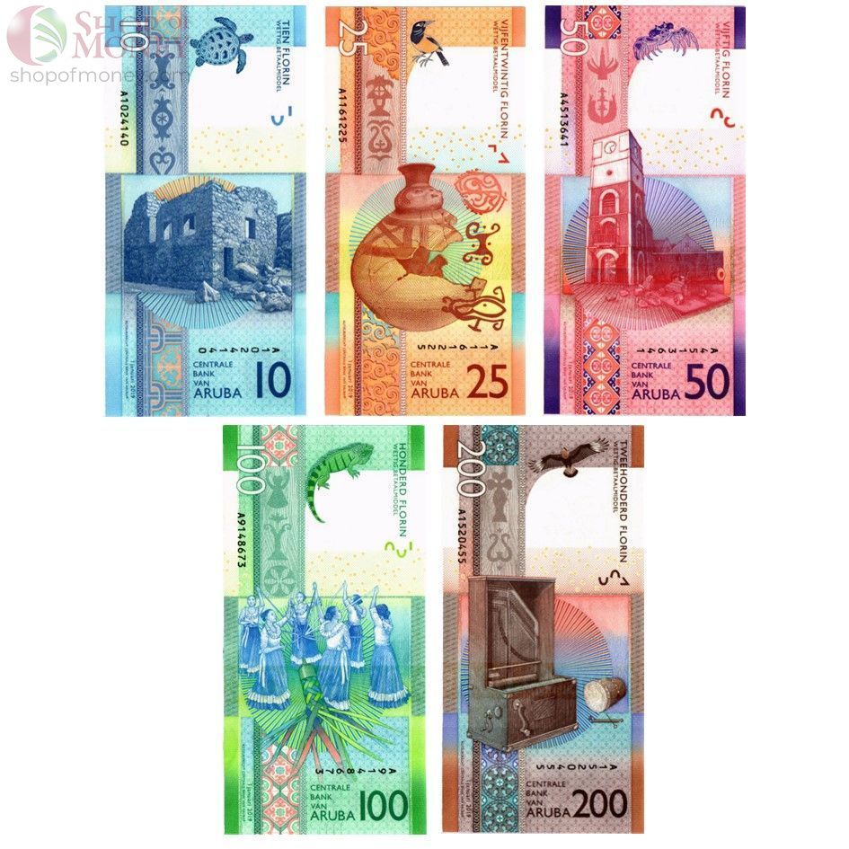 АРУБА НАБОР 10 25 50 100 200 ФЛОРИН 2