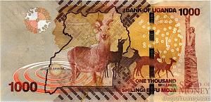 УГАНДА 1000 ШИЛЛИНГОВ 2