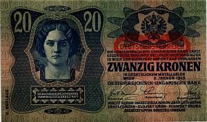 АВСТРИЯ 20 КРОН 1