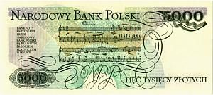 ПОЛЬША 5000 ЗЛОТЫХ 2