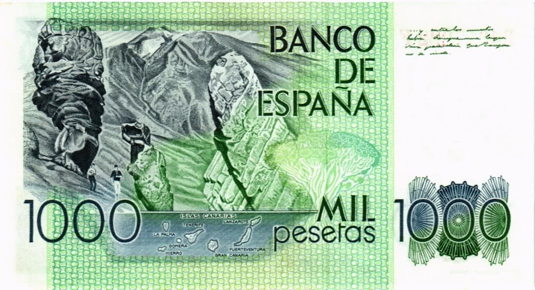 ИСПАНИЯ 1000 ПЕСЕТ 2