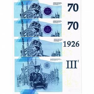 ВЕЛИКОБРИТАНИЯ/АНГЛИЯ НАБОР 1 ФУНТ (СУВЕНИРНЫЕ) 2