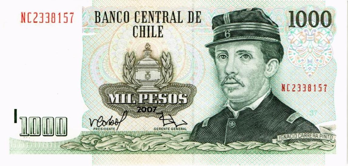ЧИЛИ 1000 ПЕСО 1