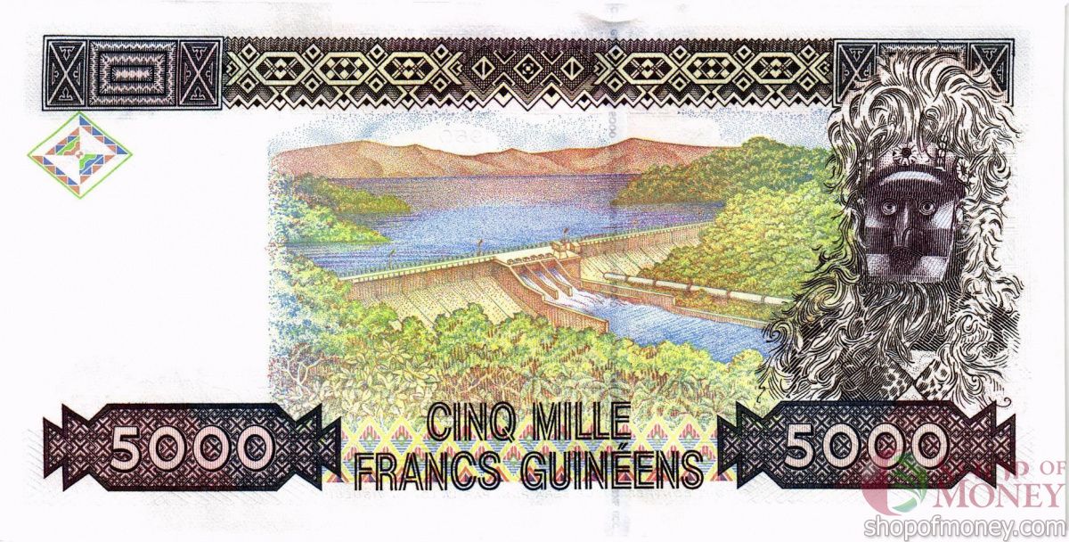 ГВИНЕЯ 5000 ФРАНКОВ 2