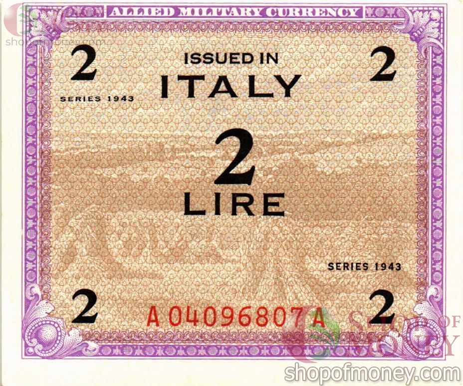 ИТАЛИЯ 2 ЛИРЫ 1