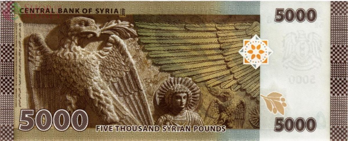 СИРИЯ 5000 ФУНТОВ 2