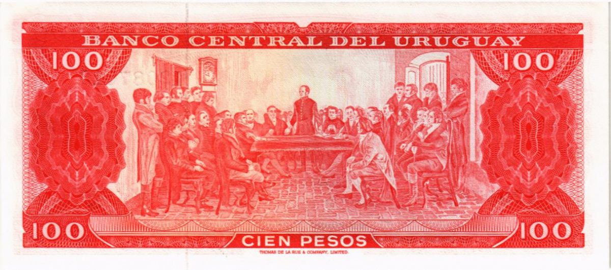 УРУГВАЙ 100 ПЕСО 2