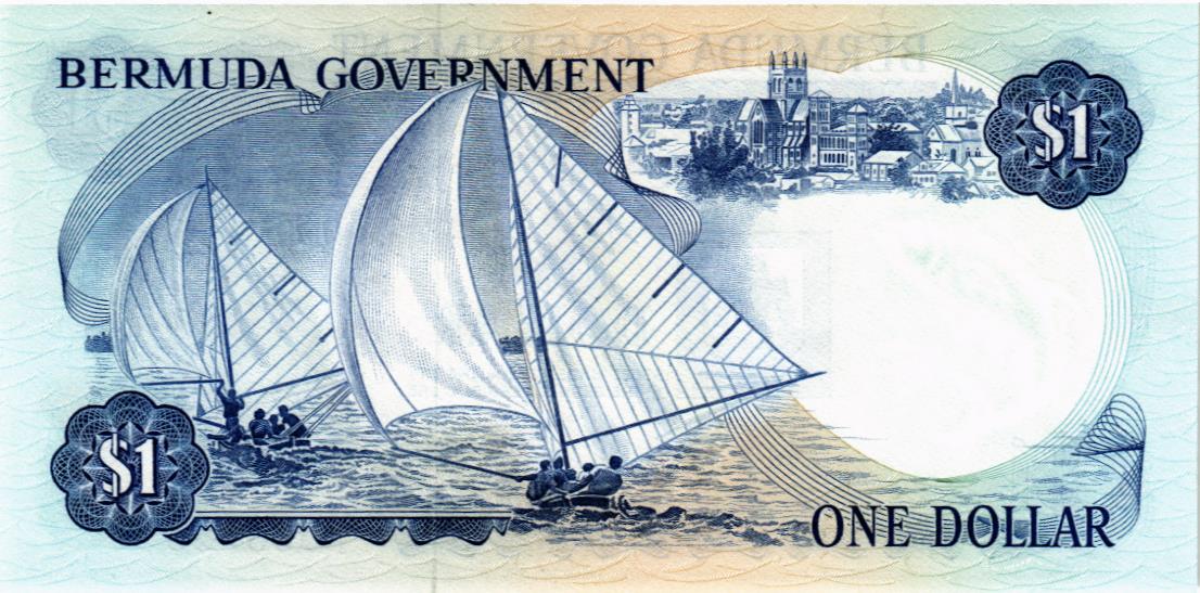 БЕРМУДСКИЕ ОСТРОВА 1 ДОЛЛАР 2