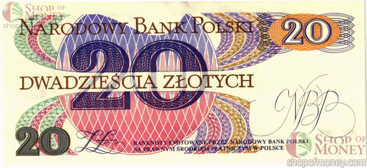 ПОЛЬША 20 ЗЛОТЫХ 2