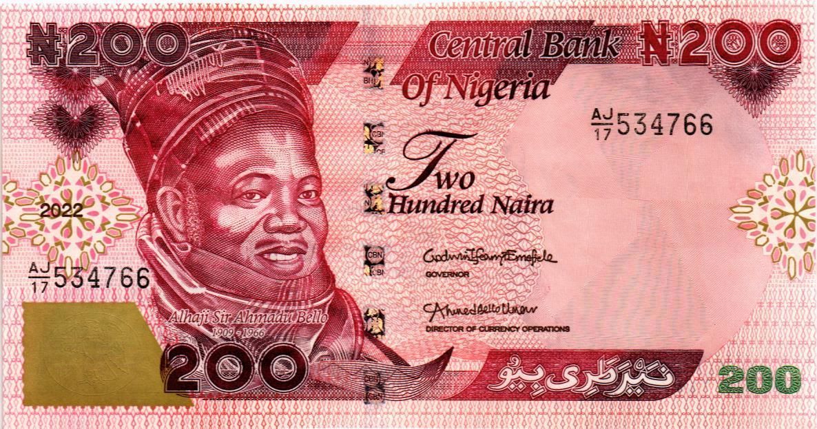 НИГЕРИЯ 200 НАЙРА 1