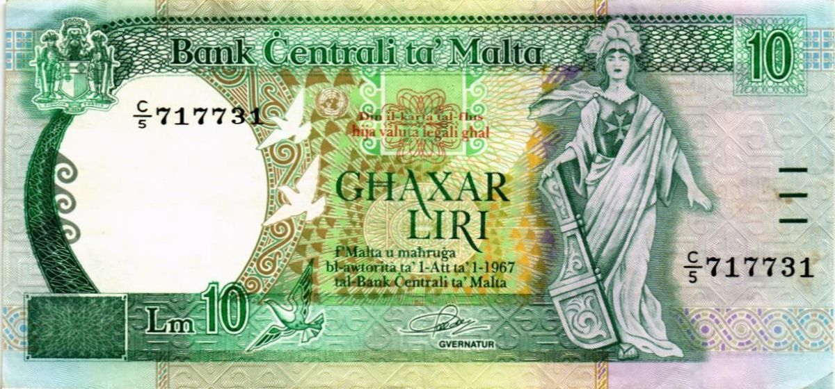 МАЛЬТА 10 ЛИР 1
