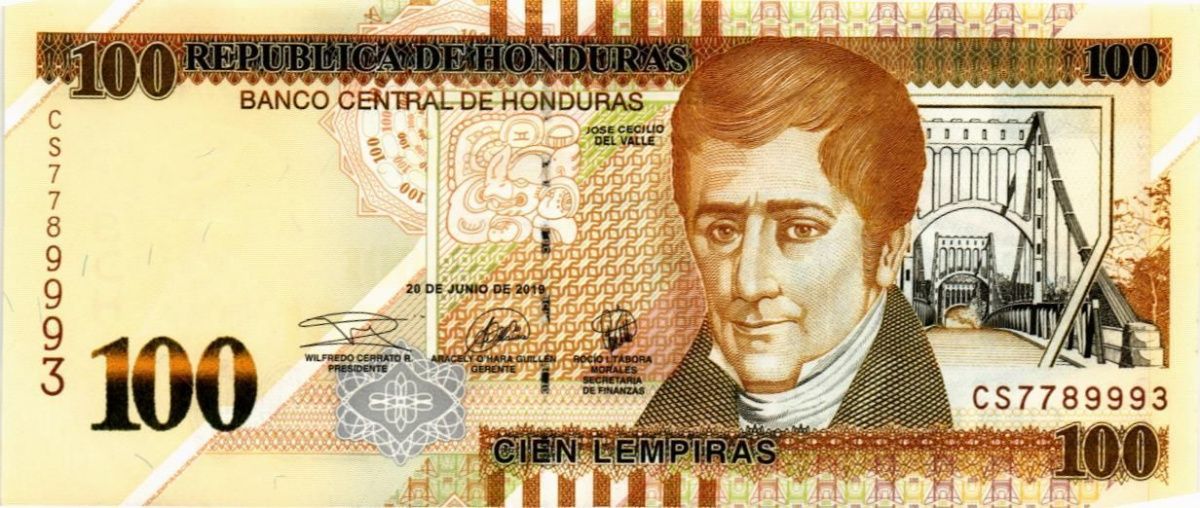 ГОНДУРАС 100 ЛЕМПИР 1