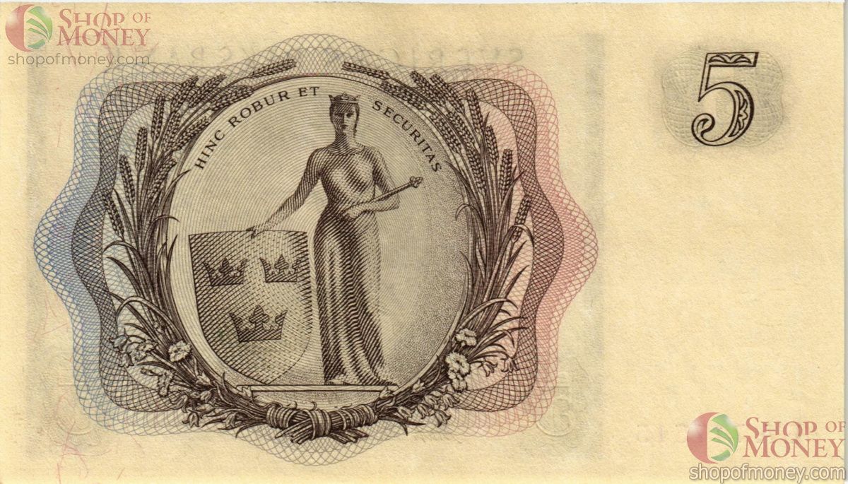 ШВЕЦИЯ 5 КРОН 2