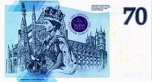 ВЕЛИКОБРИТАНИЯ/АНГЛИЯ 1 ФУНТ (СУВЕНИРНАЯ) 2