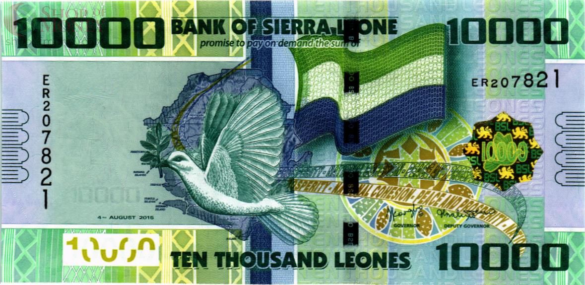 СЬЕРРА-ЛЕОНЕ 10000 ЛЕОНЕ 1