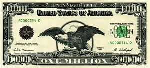 США 1000000 ДОЛЛАРОВ 1