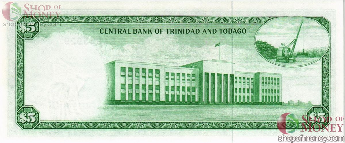 ТРИНИДАД И ТОБАГО 5 ДОЛЛАРОВ 2