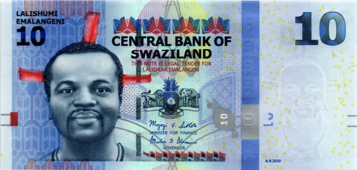 СВАЗИЛЕНД 10 ЭМАЛАНГЕНИ (AA) 1