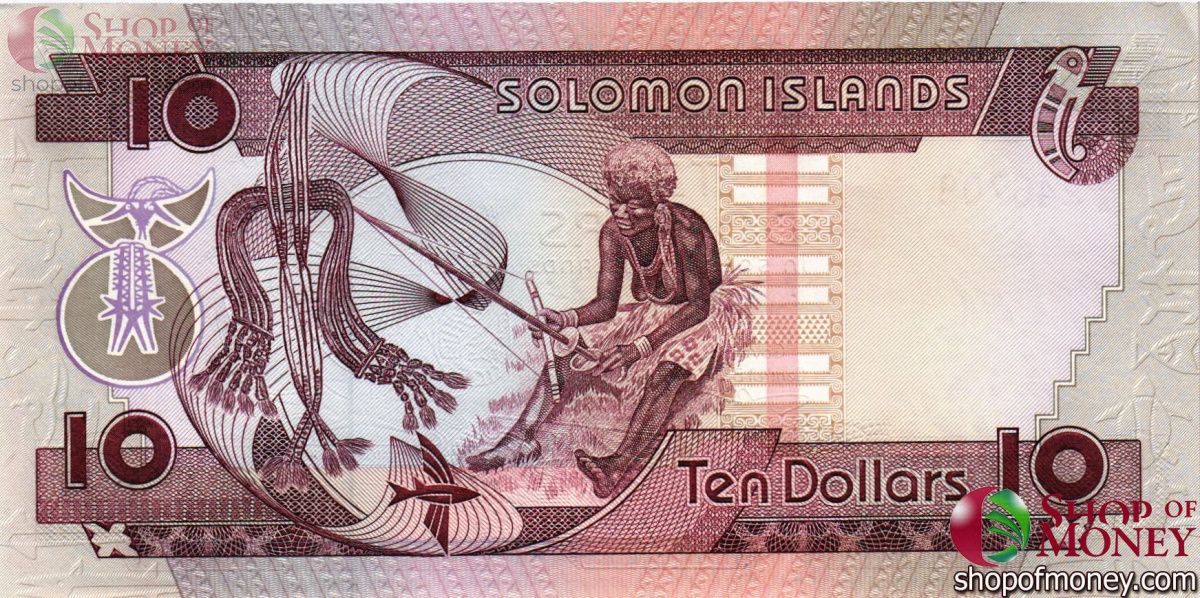 СОЛОМОНОВЫ ОСТРОВА 10 ДОЛЛАРОВ 2