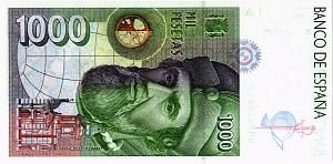 ИСПАНИЯ 1000 ПЕСЕТ 2