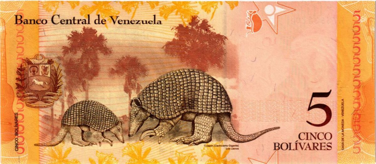 ВЕНЕСУЭЛА 5 БОЛИВАР (29.10.2013) 2