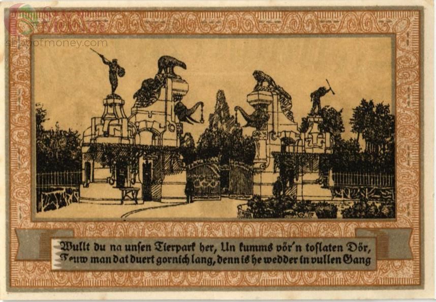 ГЕРМАНИЯ 1 МАРКА (НОТГЕЛЬД) 2