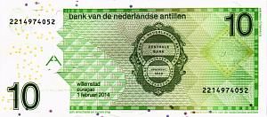 НИДЕРЛАНДСКИЕ АНТИЛЬСКИЕ ОСТРОВА 10 ГУЛЬДЕНОВ 2