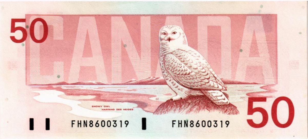 КАНАДА 50 ДОЛЛАРОВ 2