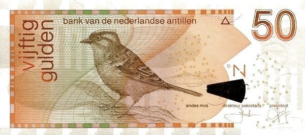 НИДЕРЛАНДСКИЕ АНТИЛЬСКИЕ ОСТРОВА 50 ГУЛЬДЕНОВ 1
