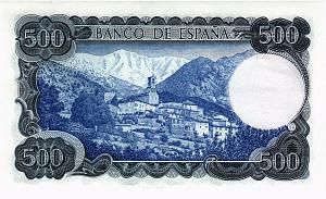 ИСПАНИЯ 500 ПЕСЕТ 2